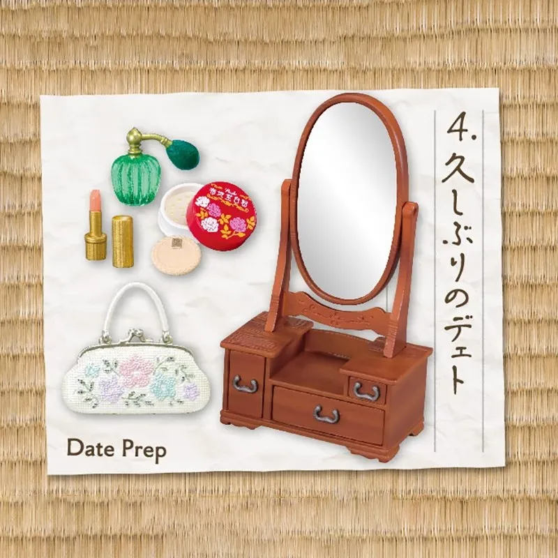 오리지널 리멘트 피규어 데이즈 인 어우어 타이니 룸 소형 샘플 블라인드 박스 미니어처 장면 캔디 장난감 장식품 컬렉션 어린이 선물