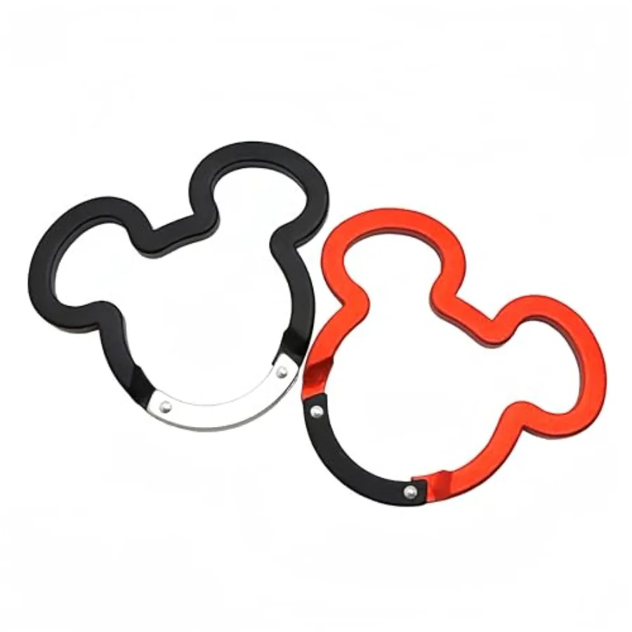 الألومنيوم ماوس Ea حلقة حلقة تسلق كليب 3 ih لطيف ماوس الربيع تحميل بوابة صغيرة المفاتيح حلقة تسلق مجموعة مشابك التخييم في الهواء الطلق صغيرة #1