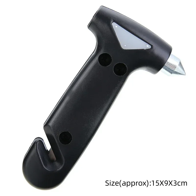 Multi Function 2 in 1 Safety Hammer Rescue Car Escape Window Breaker Seatbelt Cutter Vehicle Emergency Tool