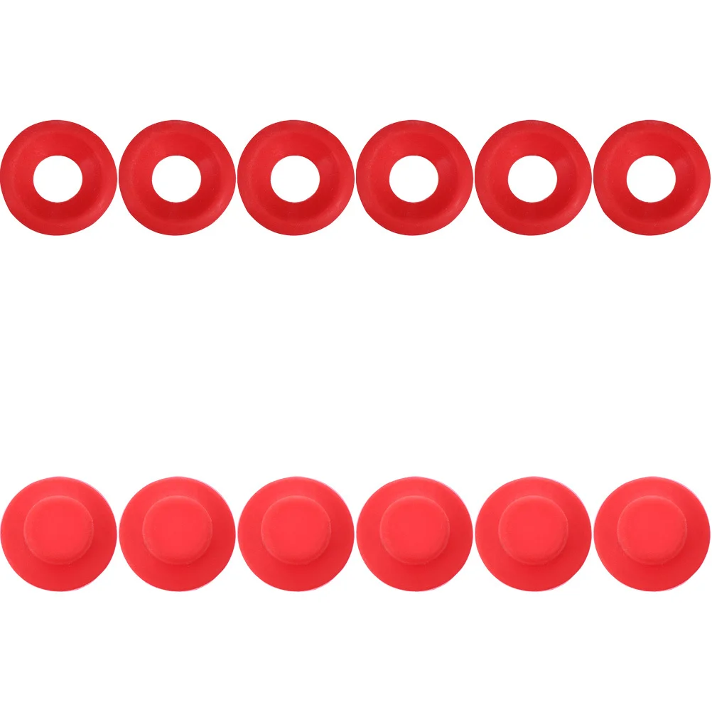 

12pcs Beer Bottle Gaskets Replacement Swing Top Sealing Gasket Leak-Proof Fermentation Tool For Soda Water Bottle Cap Plastic