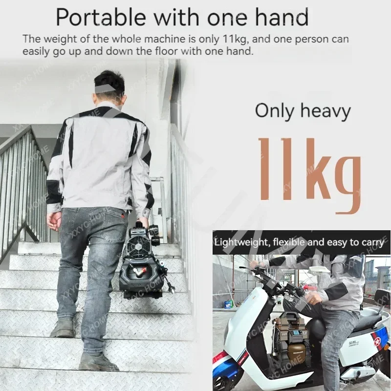 220 V Brushless Variable Frequency Air Compressor Oil-free Mute Air Pump High-pressure Air Compressor