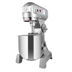 New B20 Dough Mixer Egg Beater Commercial Noodle Machine Multi-function Kneading Flour Filling Cream Fresh Milk Machine