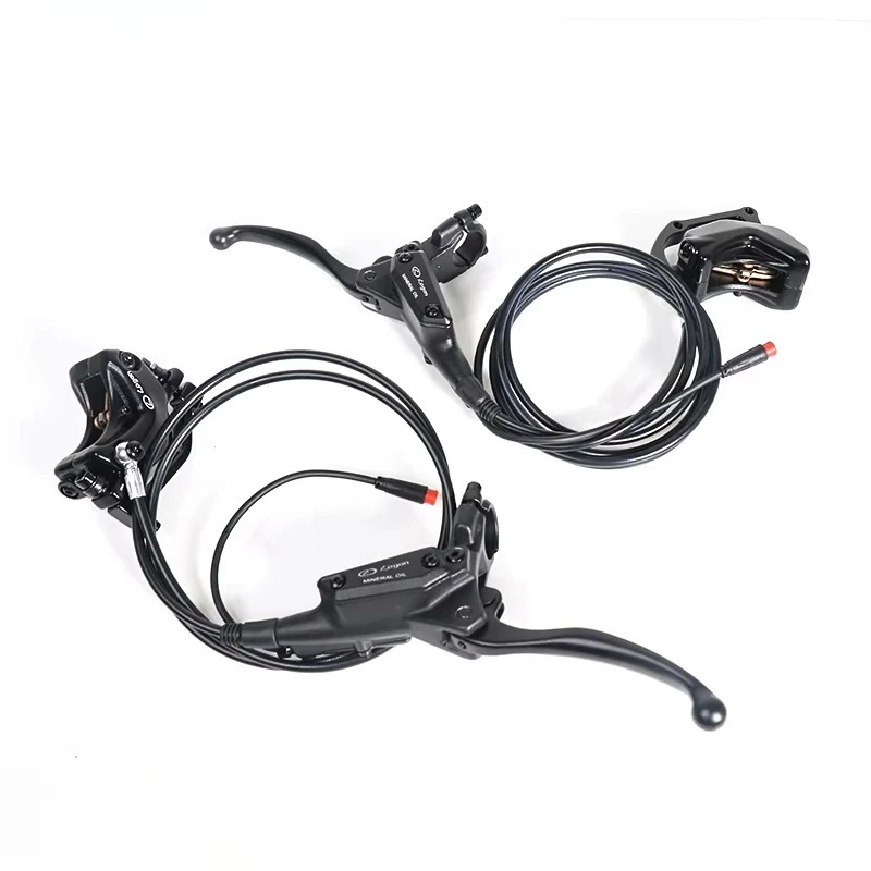 GT 2000 full set hydraulic oil brake 4 piston-4 finger Electric Bicycle Parts Fat bike GT 2000 brake caliper