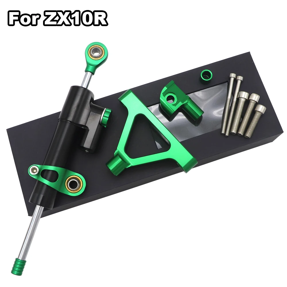 

For Kawasaki ZX10R 2004 2025 NEW Motorcycle Accessories Steering Damper Stabilizer Shock Direction Mount Bracket
