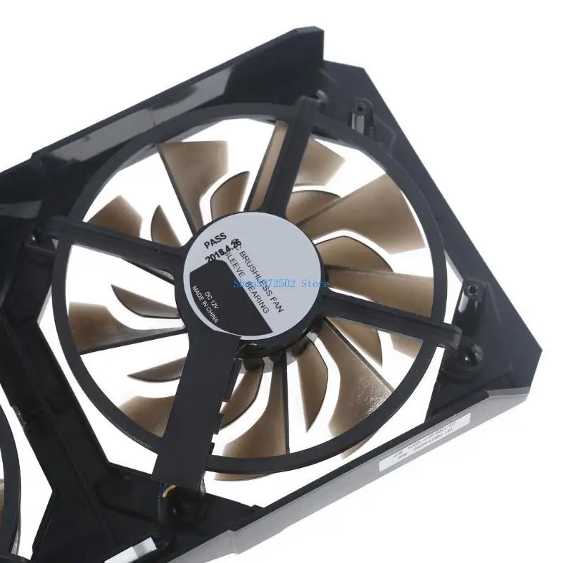 تحل مراوح بطاقة الرسومات Y3NC محل مروحة تبريد بطاقة الفيديو ZOTAC P106-100 6GB GTX1060 #5