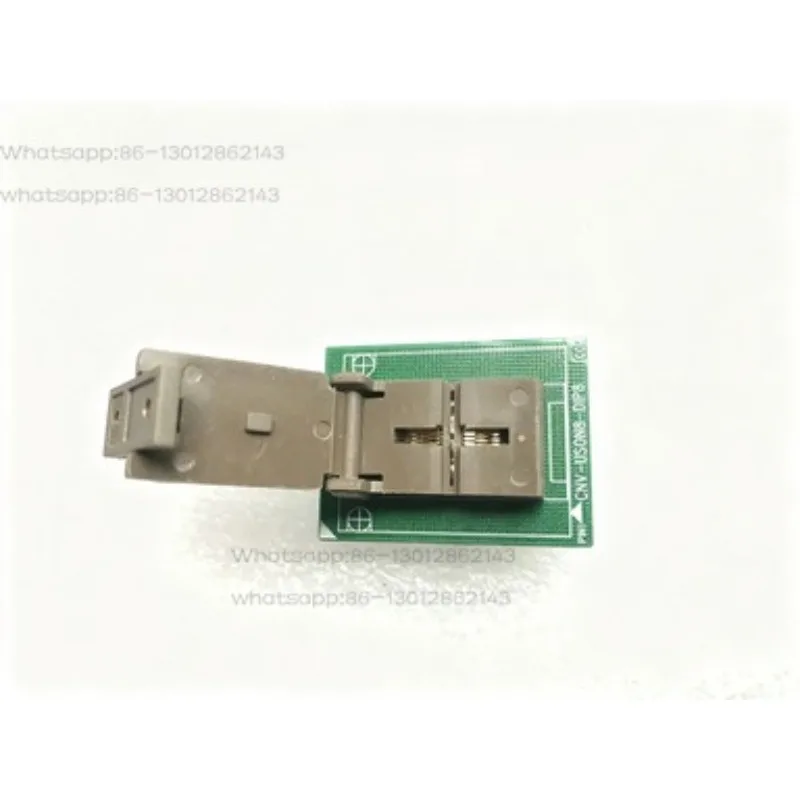 DFN8 2X3mm IC Socket QFN8 TO DIP Programming Adapter 0.5mm Pitch With Ground Pin