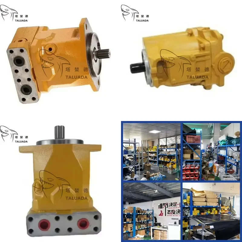 Conjunto de Motor de Ventilador de Refrigeración 255-6805 Compatible con Cargadora de Ruedas 980G 980H, Piezas de Maquinaria de Construcción