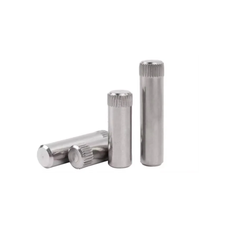 304 Stainless Steel Knurled Pin Connection Shaft Pin/Connecting Rod Positioning Pin M2-M8