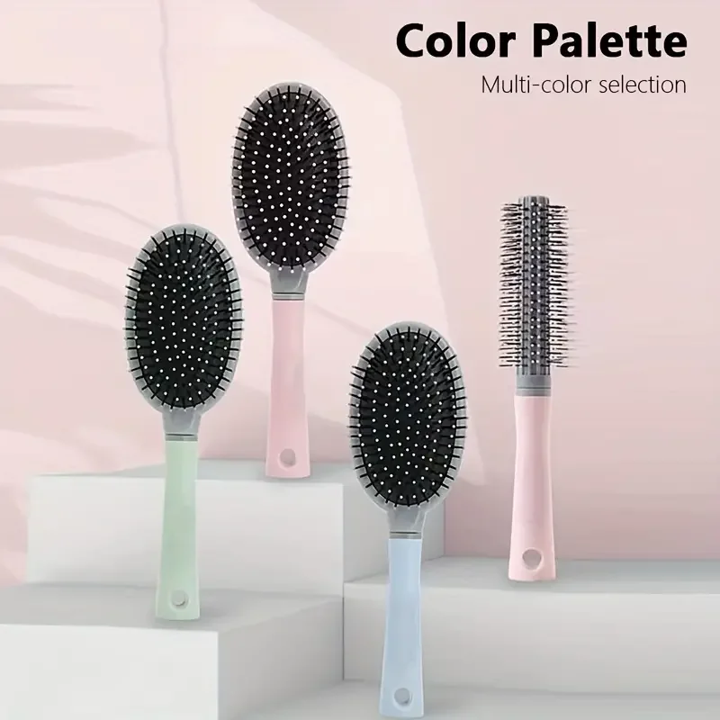 fairy hair comb for women comb massage Elastic comb Macaron color airbag comb curling comb image 6