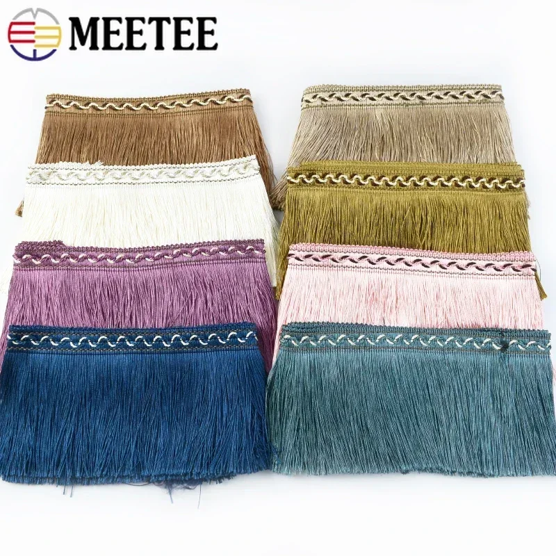 1/2M Tassel Fringe For Garment Lace Trim Band Curtain Home Textile Ribbon Tassels Dresses Trimming Fringes DIY Sewing Accessorie