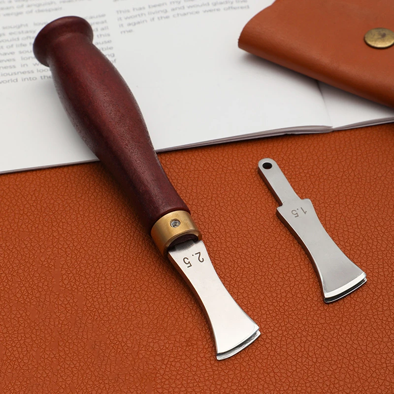 

Инструменты для сгибания кромок кожи, линейный станок для кромок с мелким прорезями из нержавеющей стали для обжима кожевенных изделий, рабочая арка, паз, горячее давление