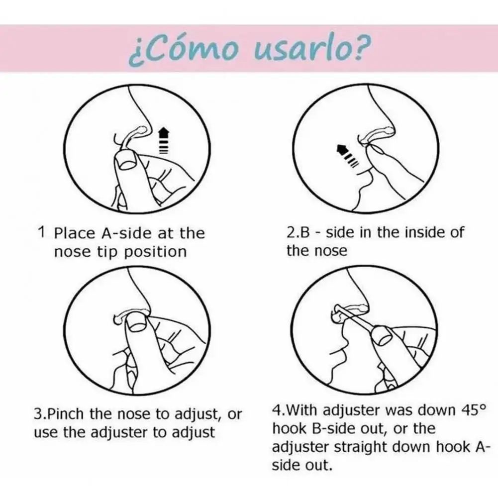ขายส่ง 6 ชิ้น/ชุด อุปกรณ์ยกกระชับจมูกขนาดเล็ก ช่วยเพิ่มความยืดหยุ่น ยกส่วนบนของจมูก ปรับแต่งทรงจมูก ที่หนีบจมูกเสริมความงาม
