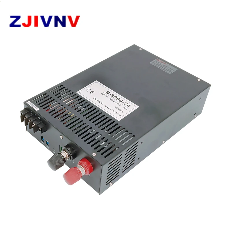 3000W Switching Power Supply 110/220VAC Output 24V 36V 48V 60V 70V 80V 90V All Range Adjustable SMPS CC CV Adjustable Ac To Dc