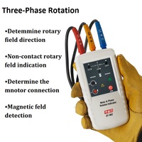 CEM DT-902 socket polarity detector /Motor and Phase Rotation Indicator 1V to 400V AC