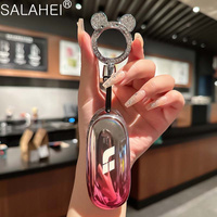 Soft TPU Car Key Cover Fob Case Protector Holder Shell Bag For LEADING IDEAL LiXiang L9 L8 L7 MAX Li Auto Keychain Accessories