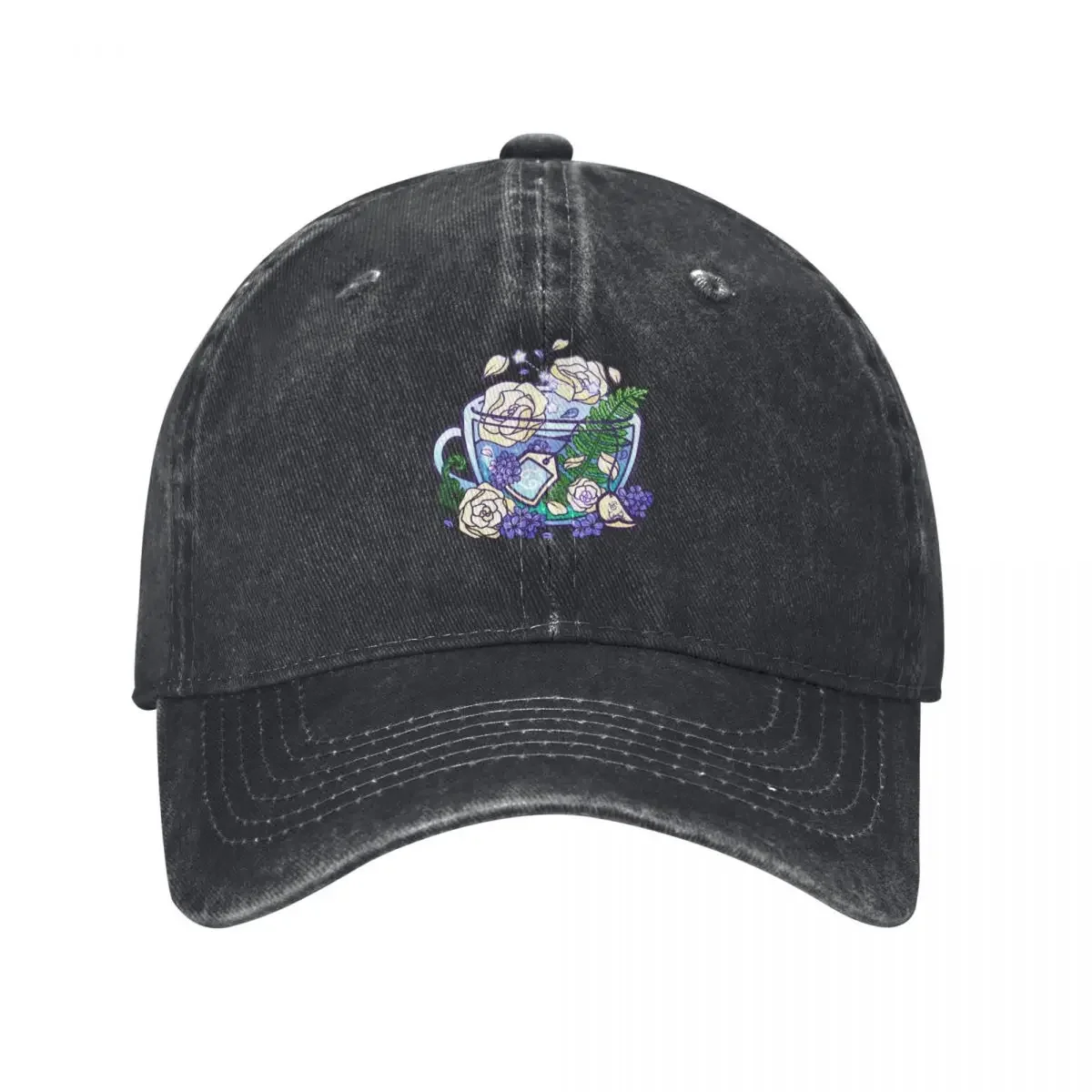 

Cancer Zodiac Teacup Baseball Cap Rave Golf Hat Fashion Beach For Women 2024 Men's