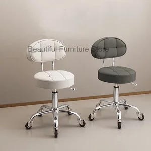 تصفيف الشعر البراز بكرة صالون الكراسي مسند الظهر الحلاق باديكير رفع مانيكير تصفيف الشعر تصفيف الشعر الأثاث أعلى 10 بيع مانيكير وباديكير كرسي - No3