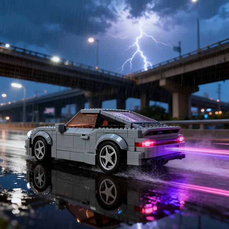 

313pcs MOC Porscheed Carrera City Champions Model Building Blocks Construction Creative Toy Christmas Gift Idea Education Brick