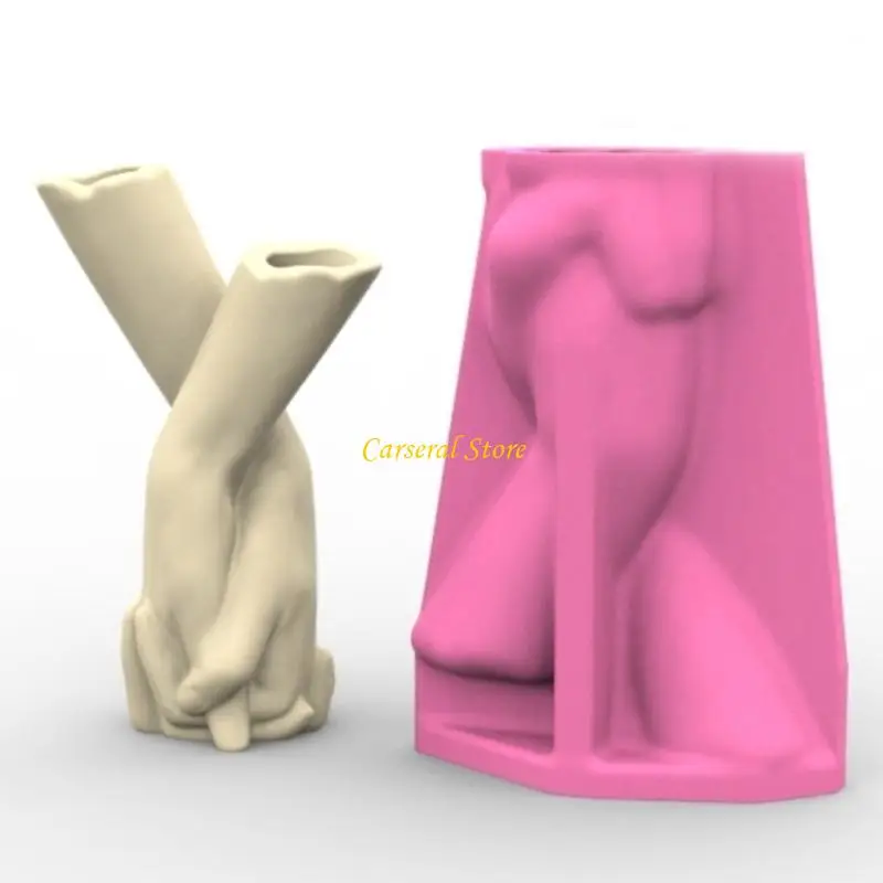 

M4YF Customizable Sturdy Silicone Mould for Craft Supplies Flower Pots and Pen Holders from Resin Decoration