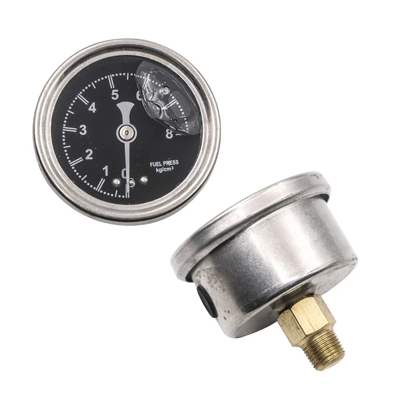 Universal Auto Pressure Regulator Adjustable Aluminum Fuel Pressure Regulator With Gauge Kit Auto Replacement Parts