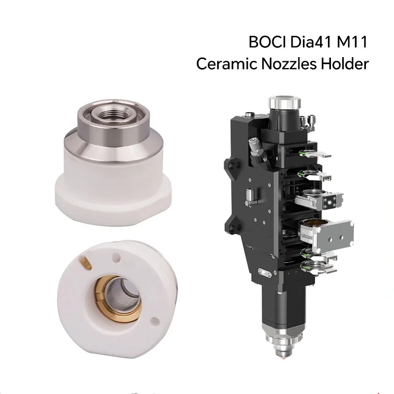 BOCI Laser Keramikring M11 0,75 D41 D20 M8 D30 M11 Laser Keramikdüsenhalter für BLT420 421 441 461 481 640 – Detail 1