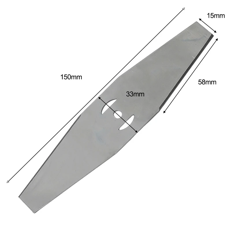 Imagem -04 - Metal Grass Trimmer Head Blade Lâminas Cortador de Grama Elétrico Brushcutter Spare Accessories Substituição Saw Blades Pcs
