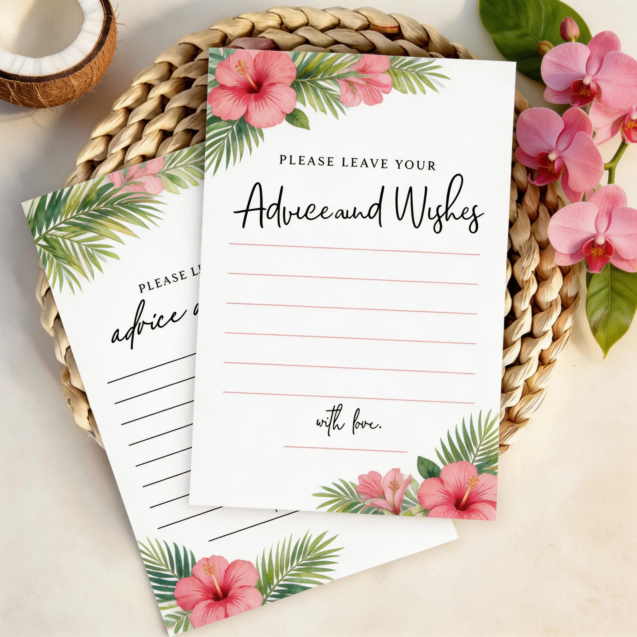 Personalized Table Card Wedding Invitation Thank You Welcome Menu Seat Card Editable Modern Minimalist Decoration view 4
