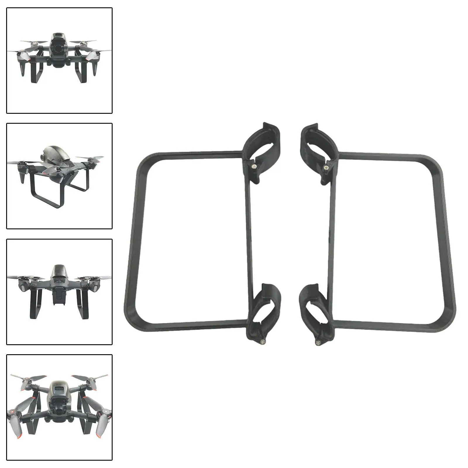 

2Pcs Extended Landing Gear Foot Pad Increase 4cm Sturdy Landing Gear Protector Cap Extended Landing Leg for Drone Spare Parts