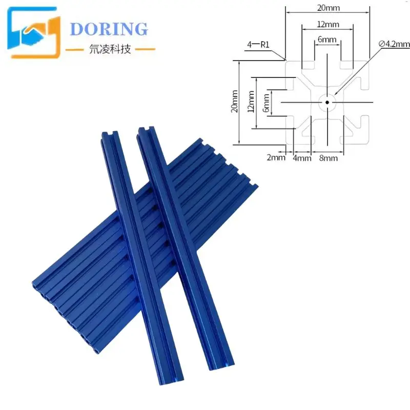 Imagem -04 - European Standard Frame Profile Kit para Impressora 3d Boa Qualidade 2.4 300 mm 2023