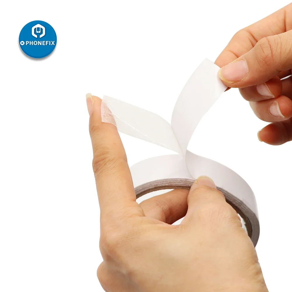 Dubbelzijdige Tape Super Slanke Sterke Hechting Witte Krachtige Verdubbelt Geconfronteerd Lijm Voor School Auto Office Home Hand Tool