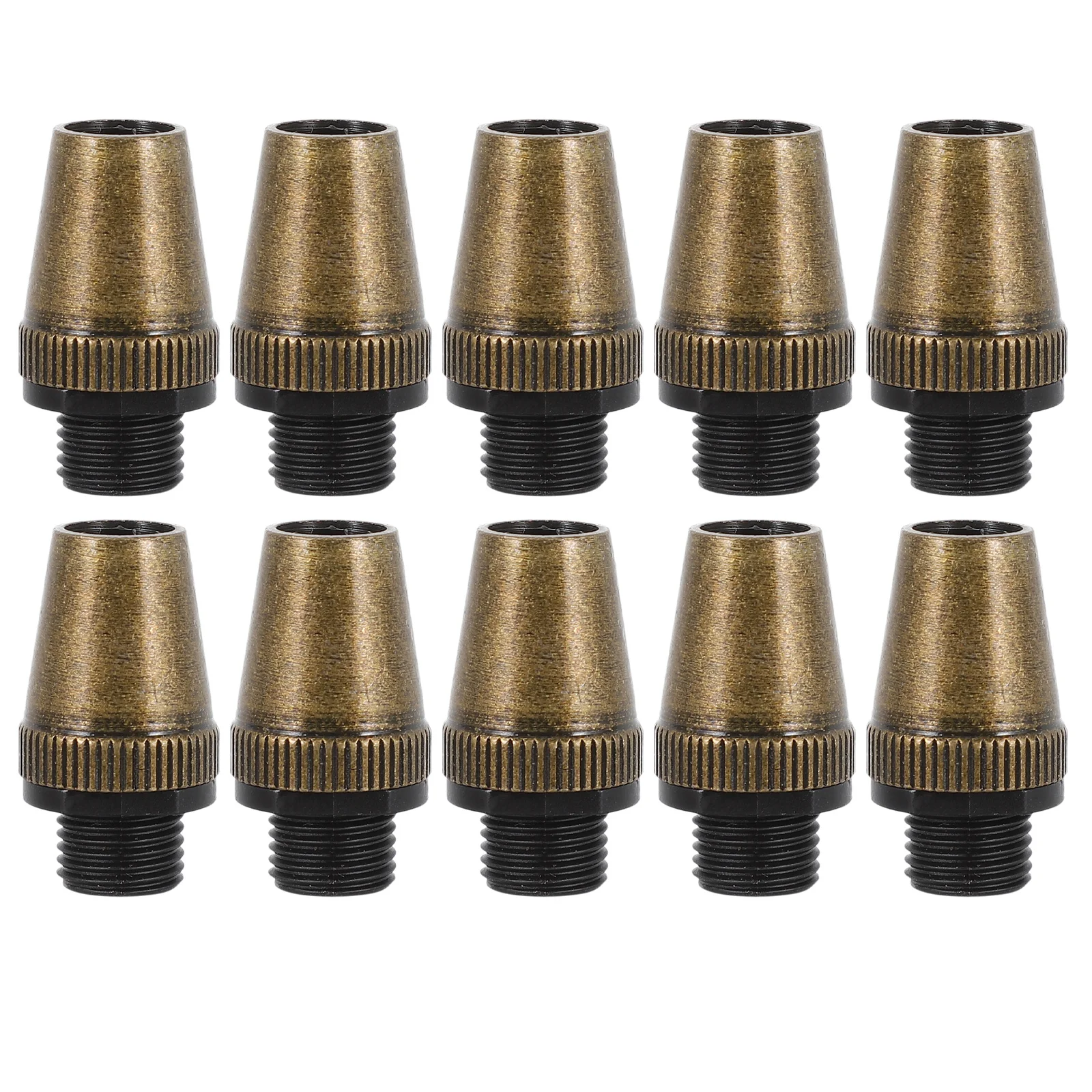 

10Pcs Cord Grips Screw Type Ceiling Chandelier Clips Cable Fixing Clamps Strain Relief Connector Thread Cable Glands for Hanging
