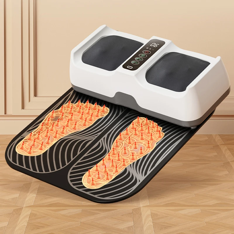 

USB rechargeable dual-purpose foot massager foot roller massage/pulse foot reflexology