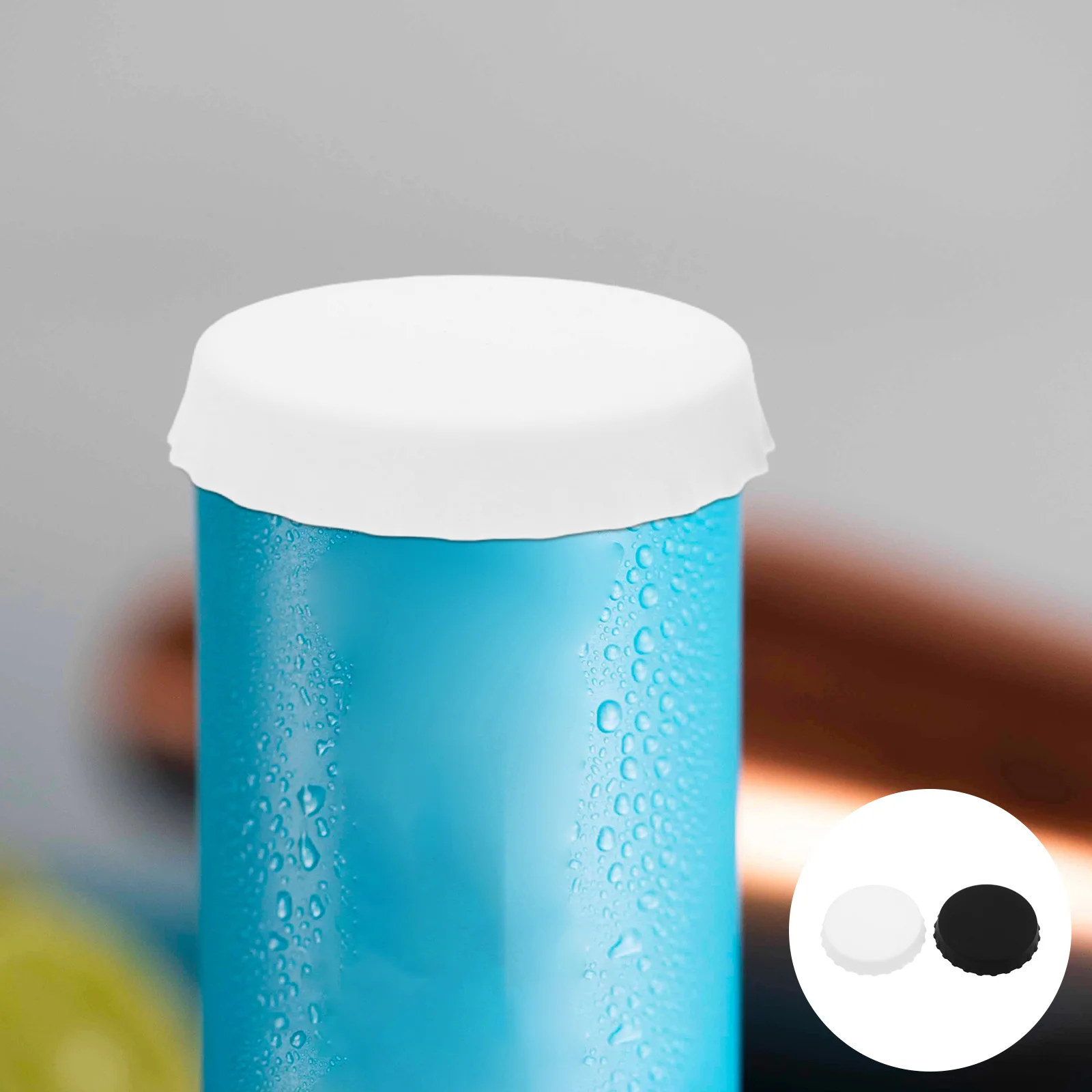 

20 шт., силиконовые чехлы для банок с газировкой, многоразовые герметичные крышки для банок, портативные для кемпинга, пляжа, уличные крышки для пива