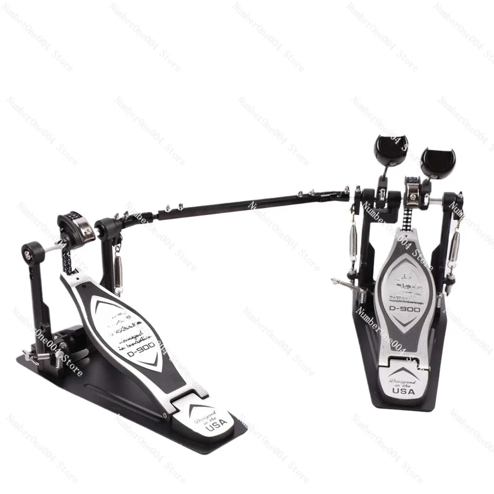 Drum Set Double Step Hammer Pedal Double Chain Cam Double Pedal Accessories Jazz Drum Step Hammer Kick Drum Practice