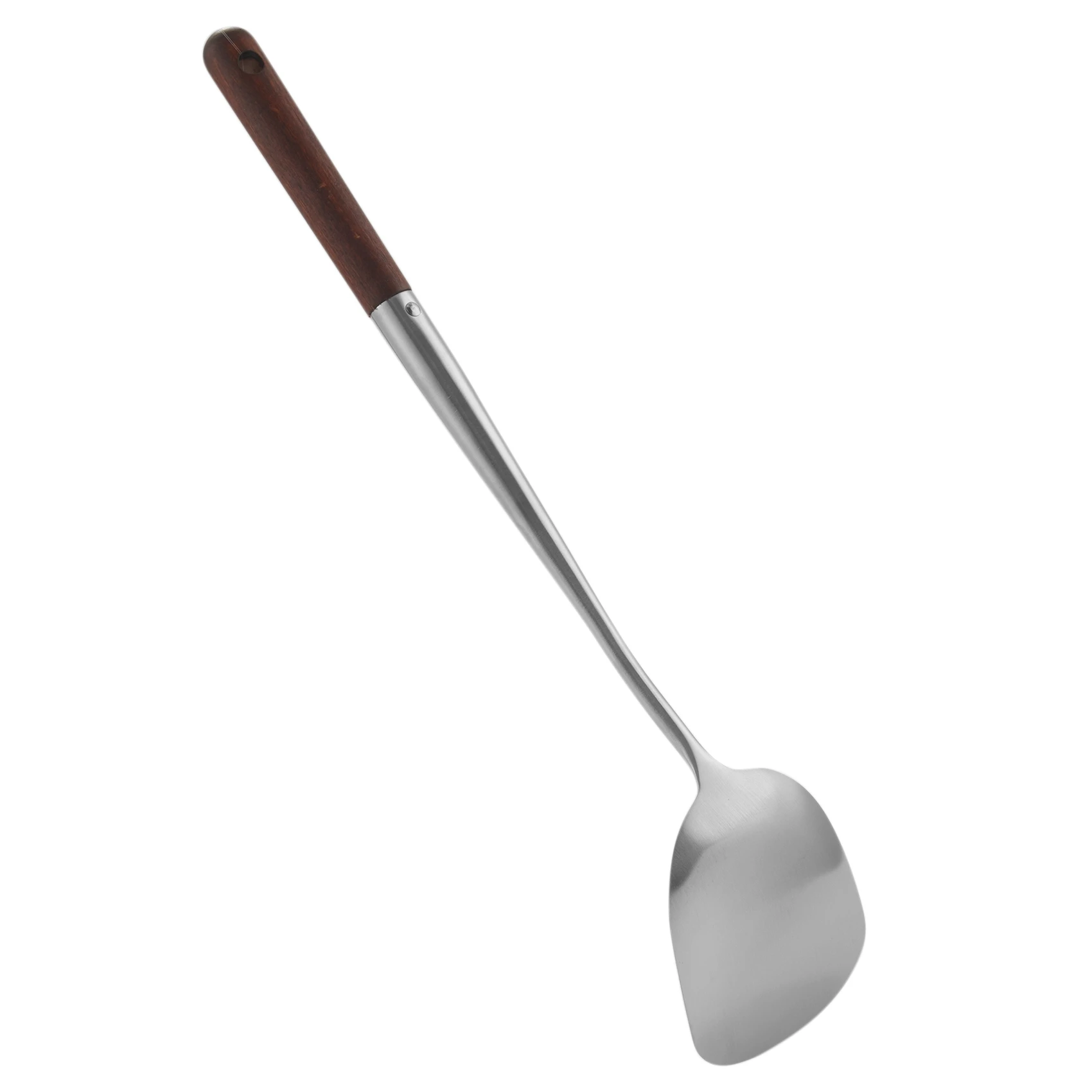 ABXF-3X Набор инструментов для шпателя и ковша для вока, 17-дюймовая шпатель для вока, шпатель для вока из нержавеющей стали