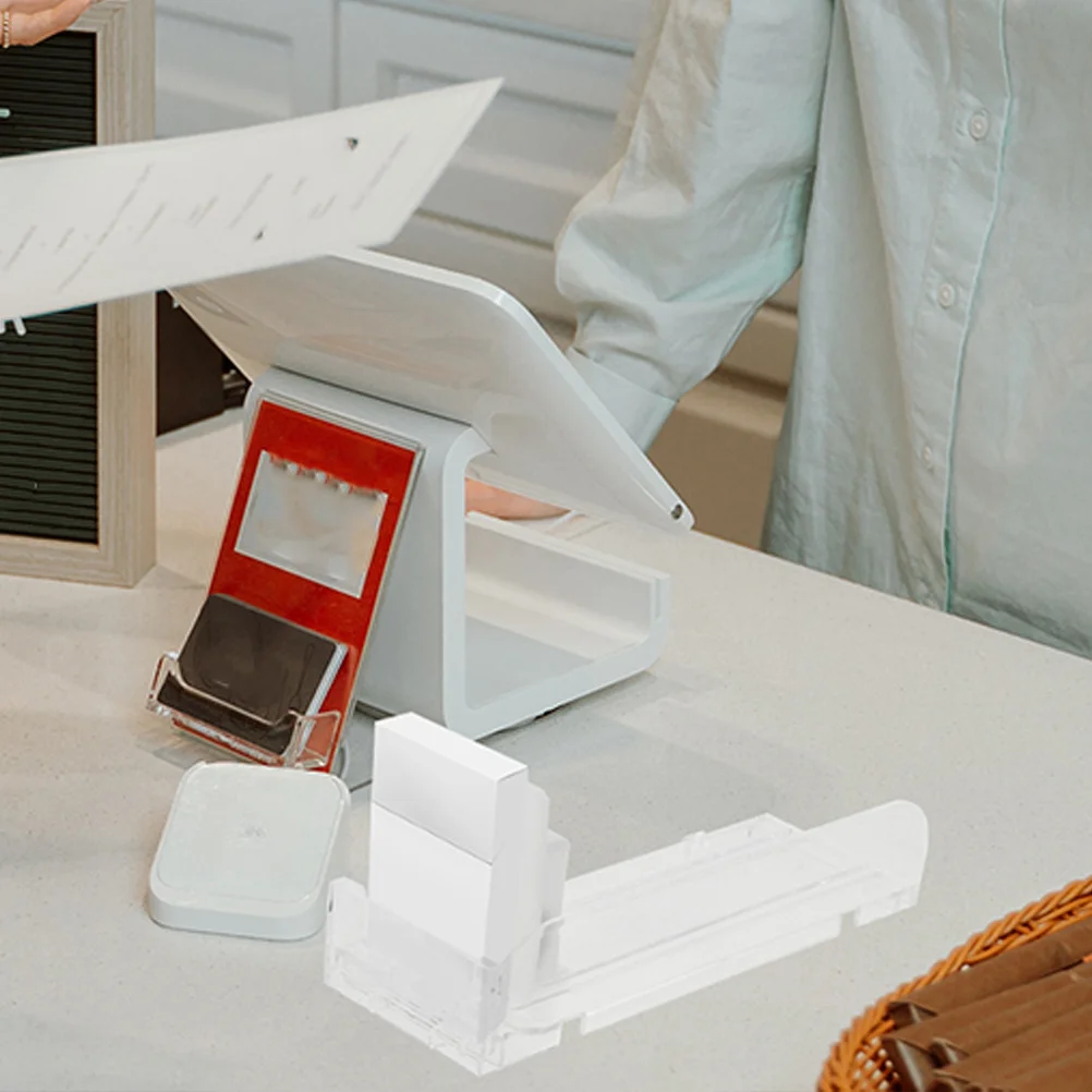 

5Pcs Plastic Shelf Pusher Automatic Drink and Cigarette Organizer Spring Loaded Replenishment Device for Store Display