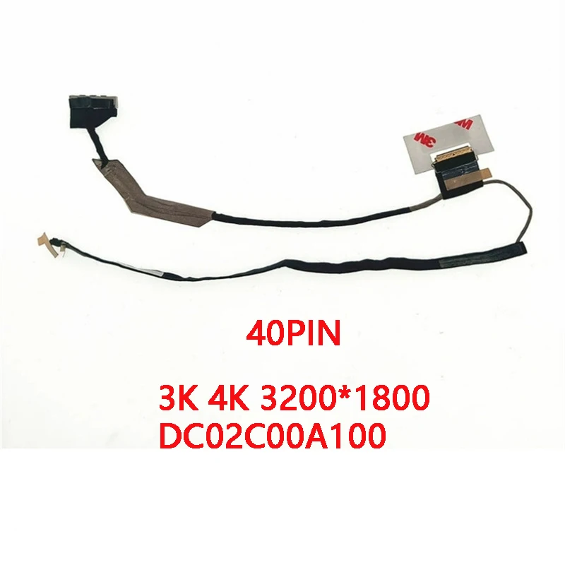 NEW Genuine Laptop LCD EDP Cable For HP ZBOOK 15 G2 QHD UHD 3K 4K 3200*1800 DC02C00A100