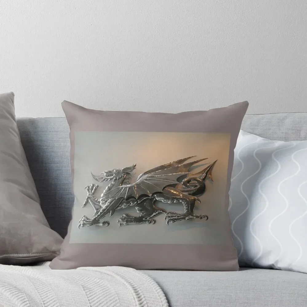 

The Welsh Dragon. Throw Pillow ornamental pillows Luxury Pillow Case christmas supplies Cushion Cover Luxury pillow
