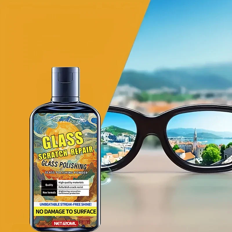 NEW Eyeglass Scratch Repair Cream-Eyeglass Lens and Frame Scratch Polish,Lens Scratch Polishing,Buffing,Suitable for Eyeglasses image 2