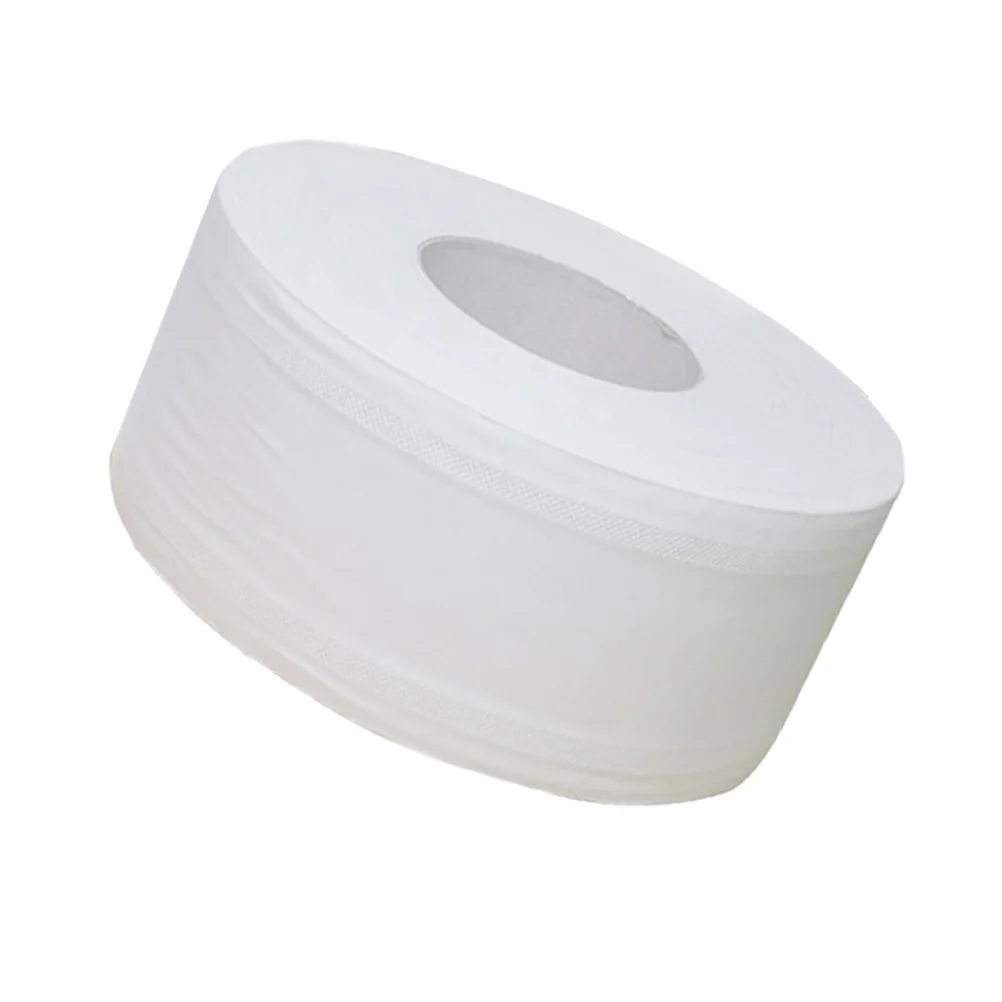 600g Large Roll Toilet Paper Roll Paper Toilet Paper for Office Store Workshop (White) large roll paper