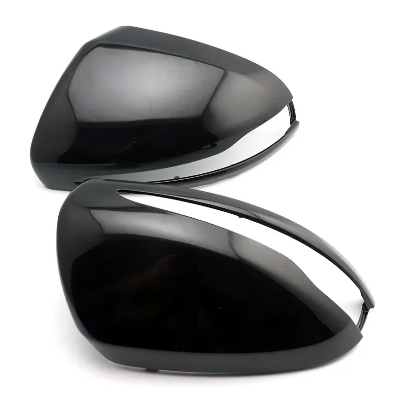 For Mercedes Benz B C E S CLS GLA W205 W213 Gloss Black Replacement Side Mirror Cover Housing Cap Shell
