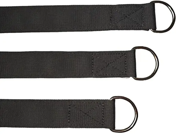 Baumschaukelgurte, 200 kg, robuster Hakenring-Hängegürtel, Verbindungsgürtel für Hängematte, Boxsack, Schaukel, horizontale Stange – Detail 6