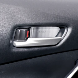 Accessories For Toyota Corolla E210 2019-2024 Anti-scratch Metal Interior Door Handle Trim Cover Stickers