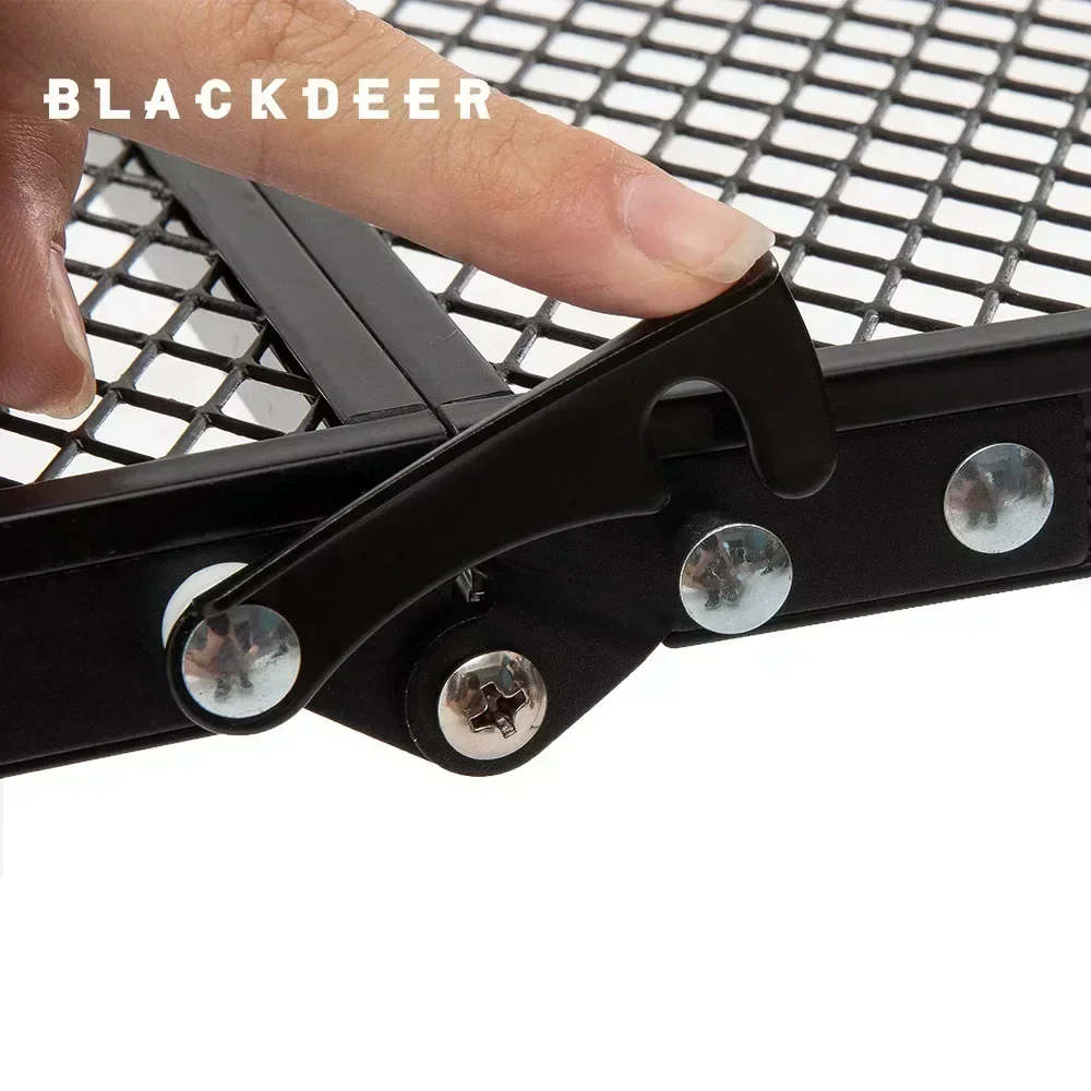 BLACKDEER جديد في الهواء الطلق للطي الحديد نزهة فائقة الأثاث طاولة محمولة التخييم المحمولة ضوء طاولة قابلة للطي خفيفة للغاية #5