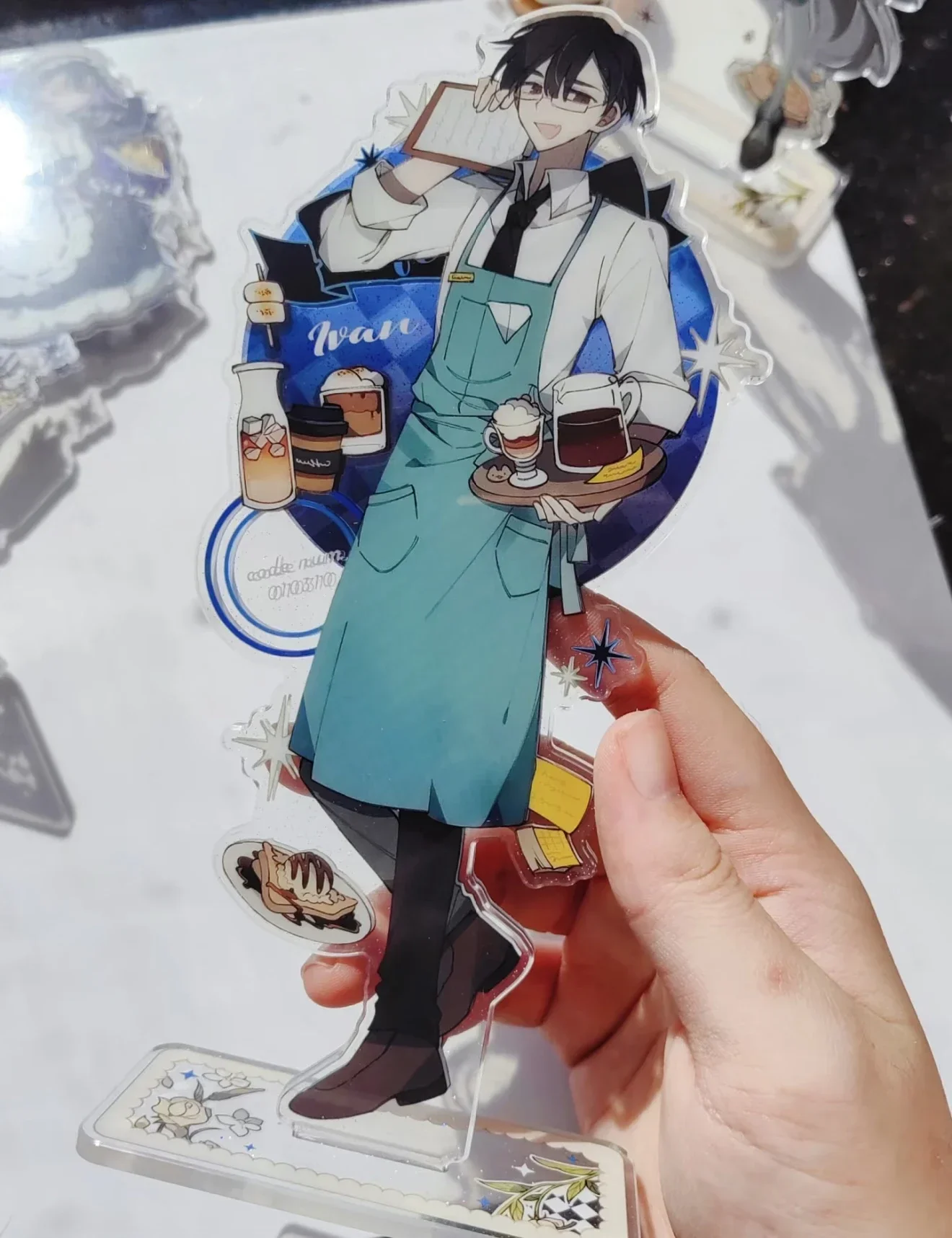 Anime Figure Alien Stage ivan till alienstage Cosplay Acrylic Stand Model Plate Desk Decor Standing Sign Collection Fans Gift