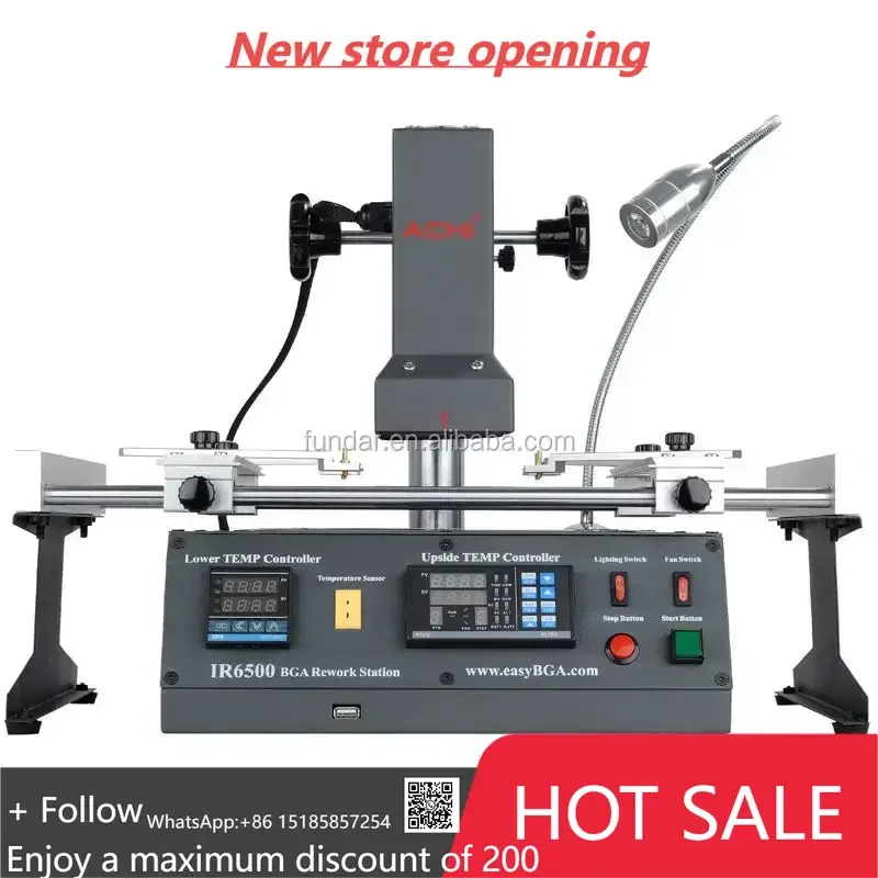 

Инфракрасная станция для ремонта BGA ACHI IR6500 — инструмент для прецизионной пайки и пайки
