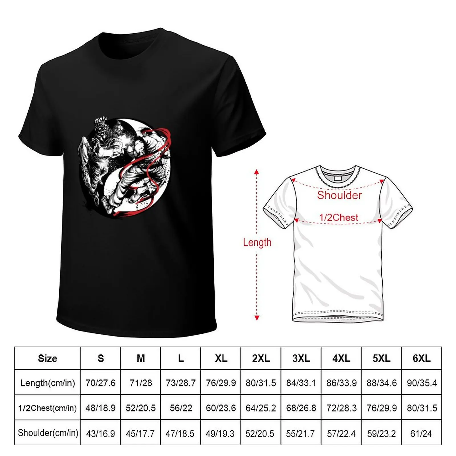 Endless Battle T-Shirt Plus Size Street Style Tee