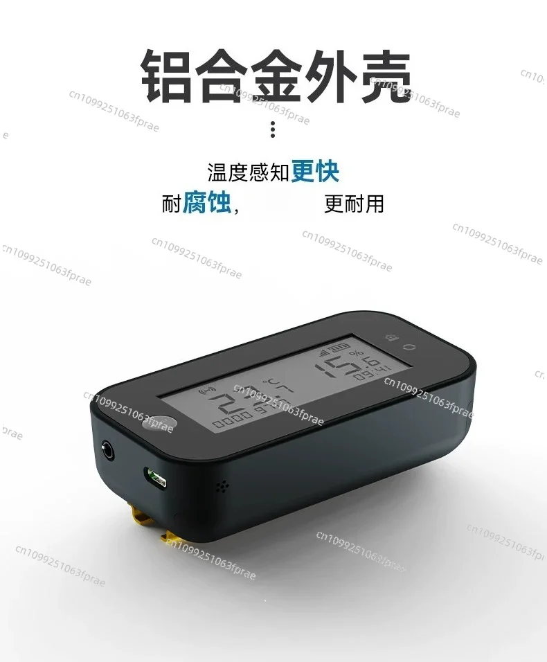 4G Wireless Temperature Humidity Sensor With Display Screen Industrial Monitor for Cold Storage Environment Detection