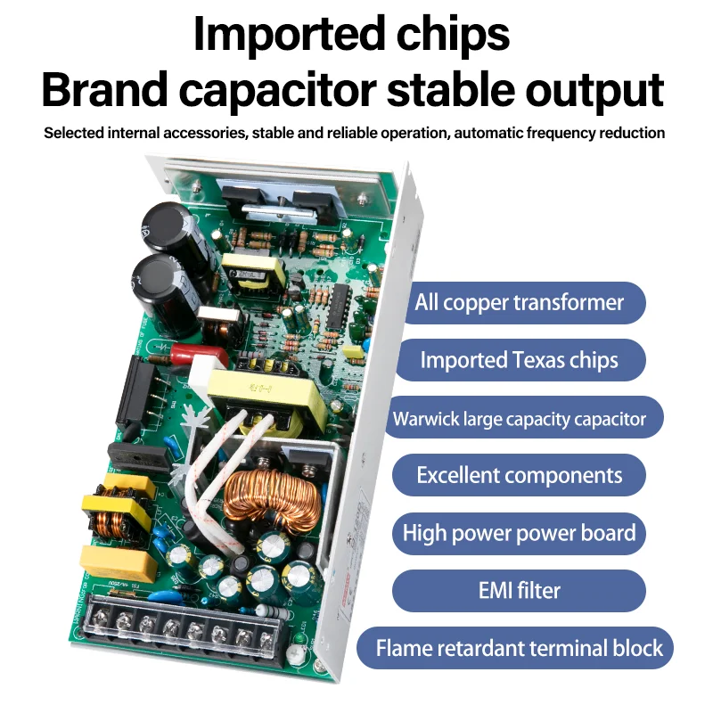 Triple Output Switching Power Supply 30W 50W 60W 100W 350W 500W AC/DC 5V 15V -15V 12V 24V Driver Transformer SMPS -A/B/C/D