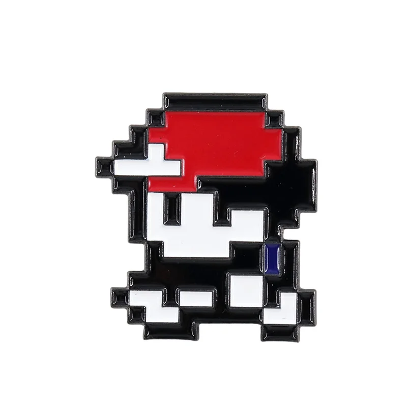 Creative Cartoon Game Character Peripheral Metal Pins Fantasy Game Series Enamel Nostalgia Fan Gifts